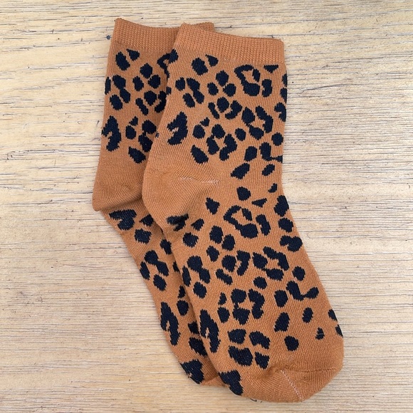 Leopard Print Socks - Picture 2 of 2